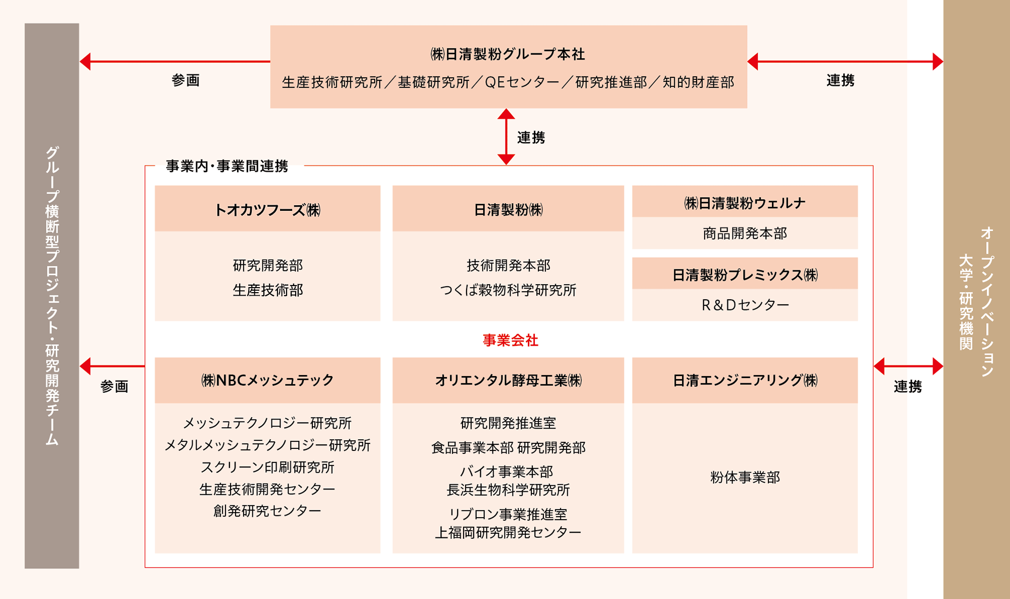 研究開発体制の全体像