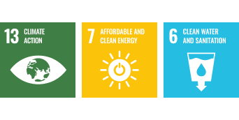 SDGs13 CLIMATE ACTION, SDGs6 CLEAN WATER AND SANITATION