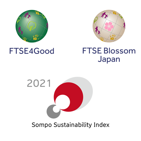 FTSE4Good、FTSE Blossom Japan、Sompo Sustainabilty Index