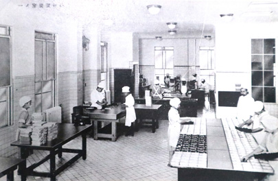 1931年(昭和6年)の製造風景