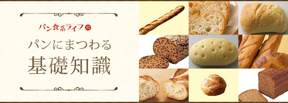 パン食系ライフのパンにまつわる基礎知識
