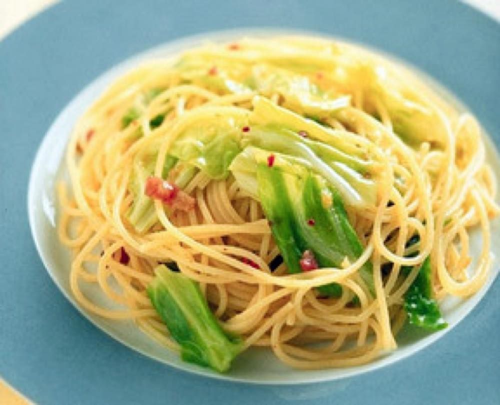 ベーコンとキャベツのスパゲティ レシピ 日清製粉グループ