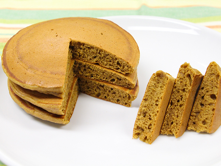コーヒー入りホットケーキ
