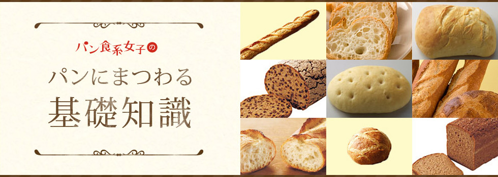 パン食系女子のパンにまつわる基礎知識